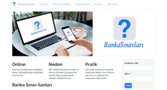 Desktop Screenshot of bankasinavlari.net